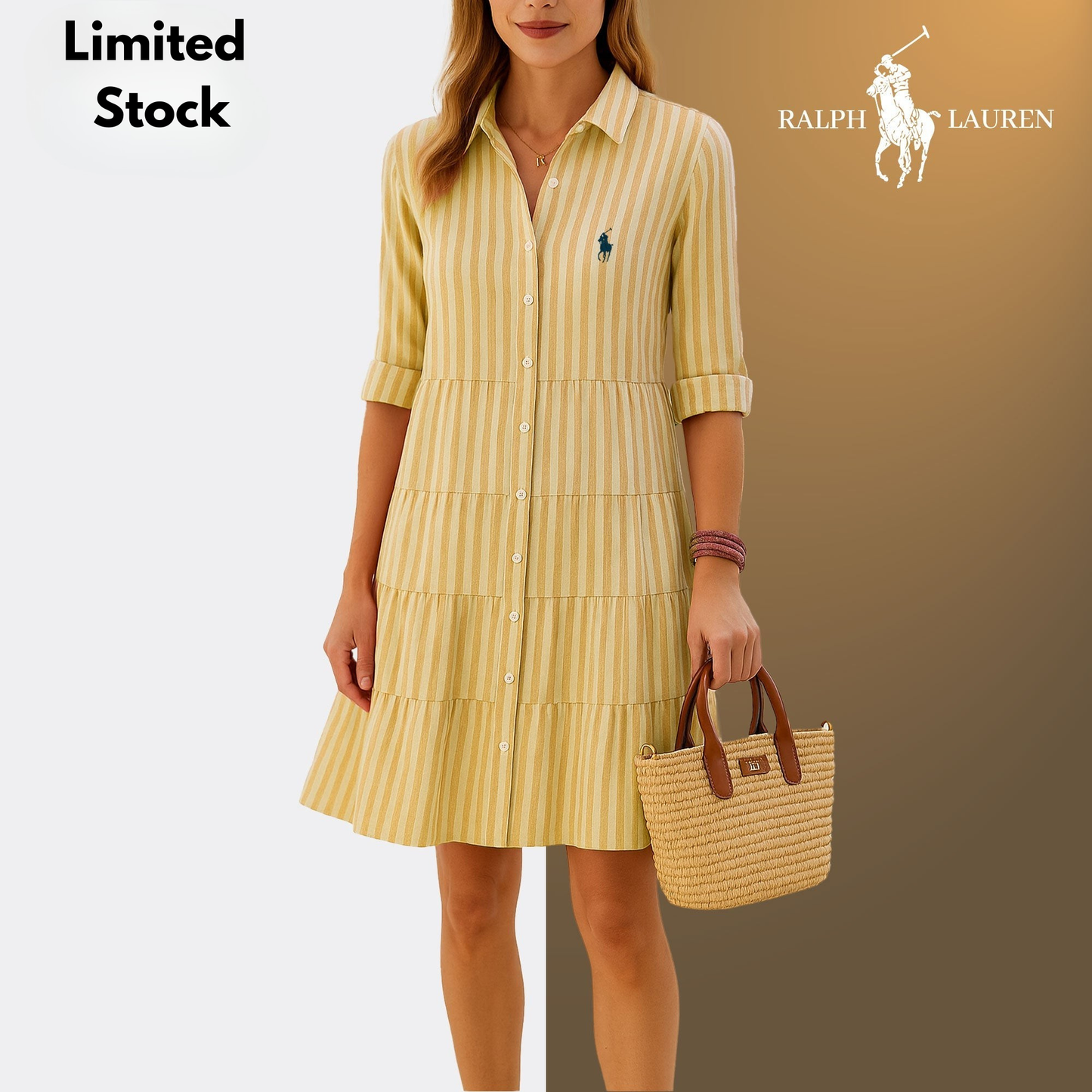 Striped Shirt Dress – R&L
