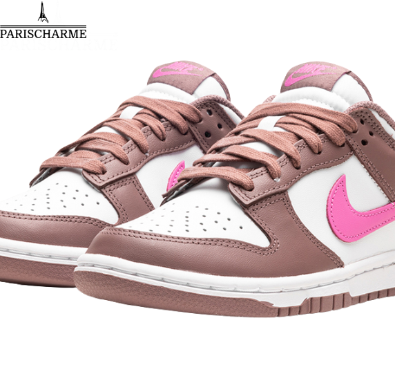 Pink & Brown Dunk Low – Style and Attitude with Every Step!