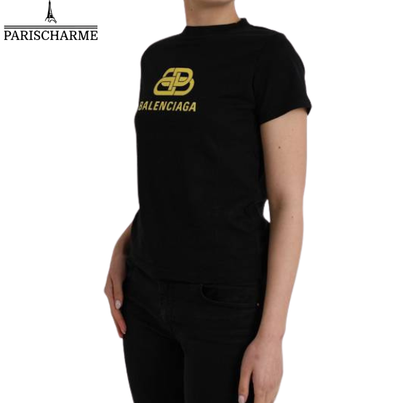 Balenciaga Pre-Loved Black T-Shirt — Iconic Style, Fashion Consciousness