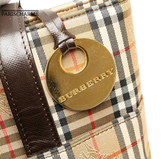 Burberry Brown Tote Bag (Pre-Loved) — Authentic Luxury
