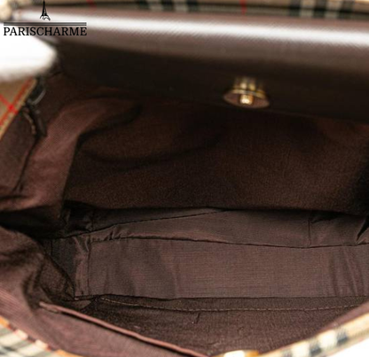 Burberry Brown Tote Bag (Pre-Loved) — Authentic Luxury