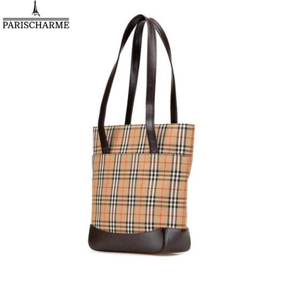 Burberry Brown Tote Bag (Pre-Loved) — Authentic Luxury