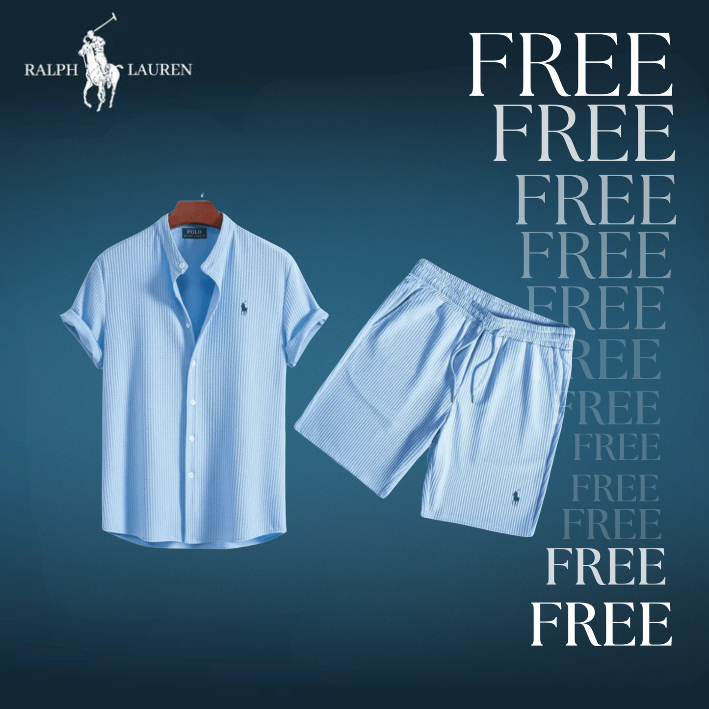 SUMMER OFFER (BUY ONE SHIRT, GET ONE FREE SHORT)