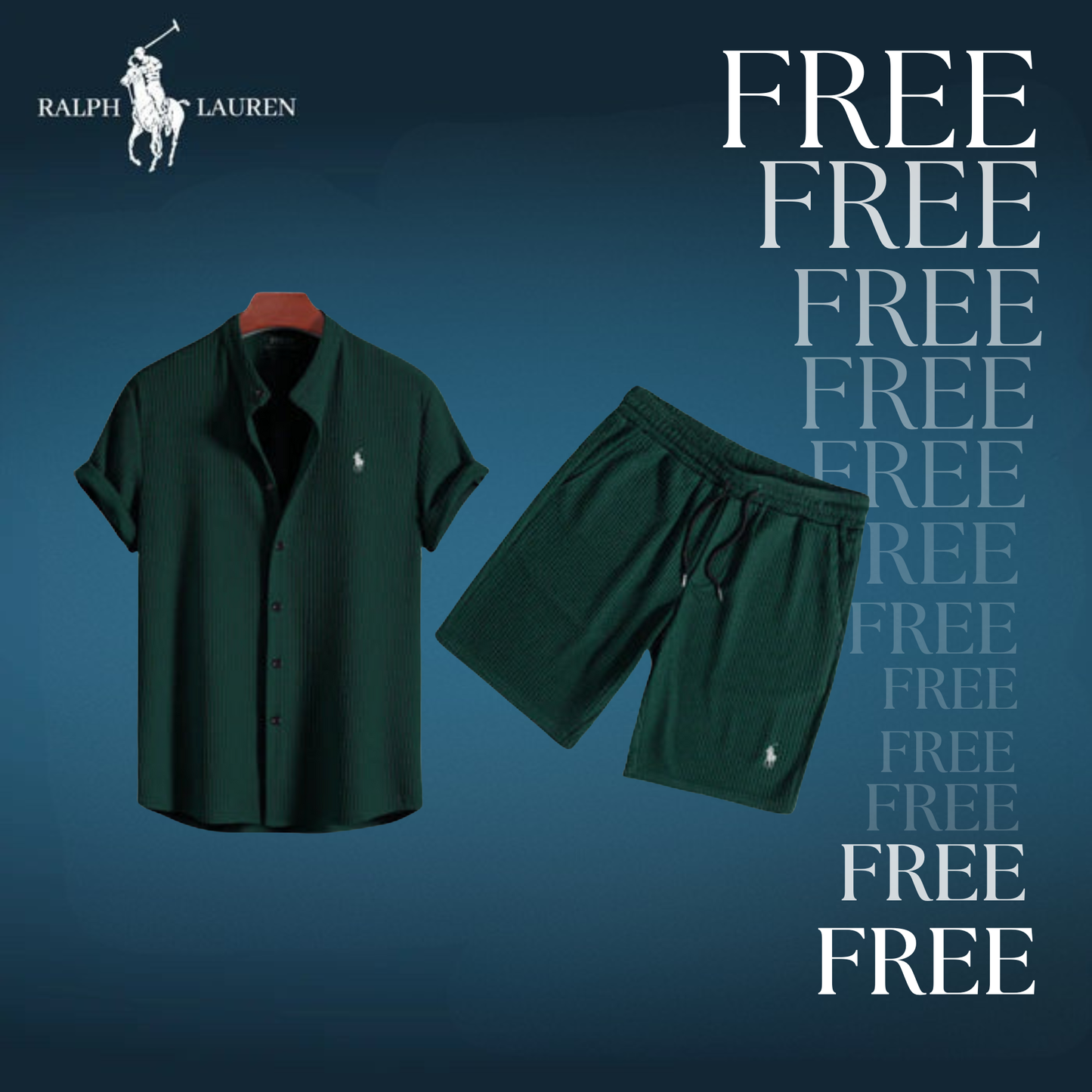 SUMMER OFFER (BUY ONE SHIRT, GET ONE FREE SHORT)
