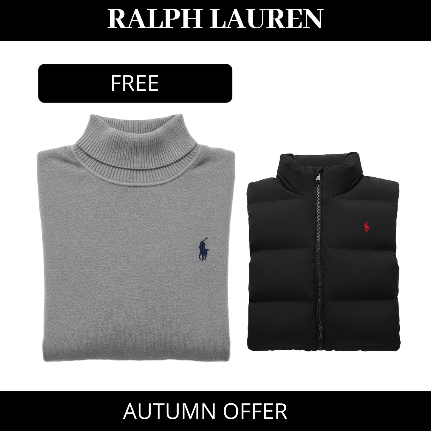 R&L Vest + Free Sweater (CLEARANCE)