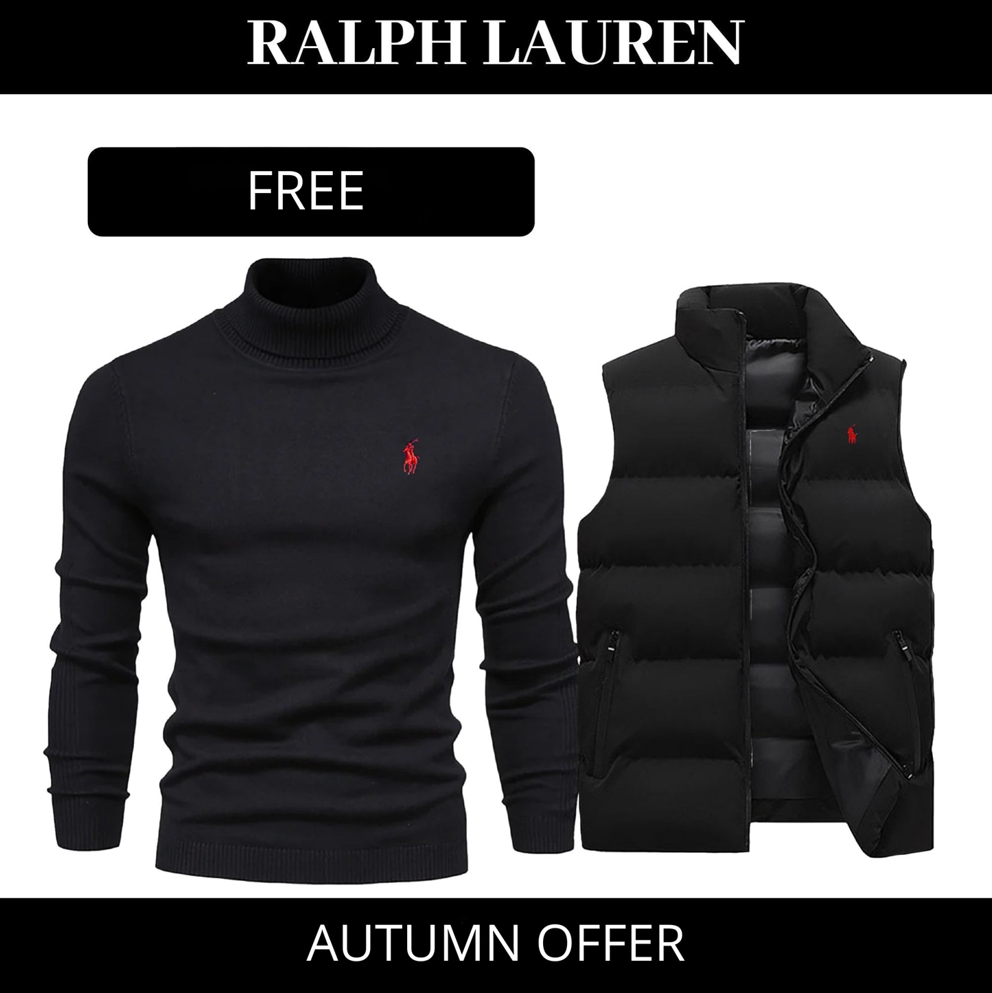 R&L Vest + Free Sweater (CLEARANCE)
