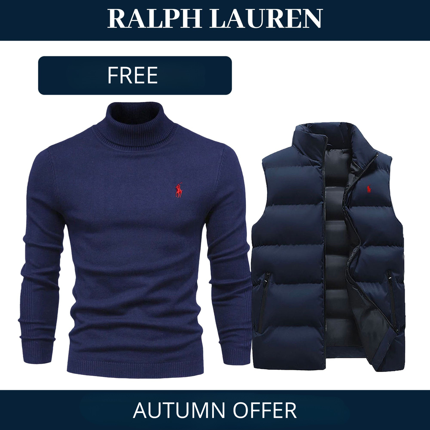 R&L Vest + Free Sweater (CLEARANCE)