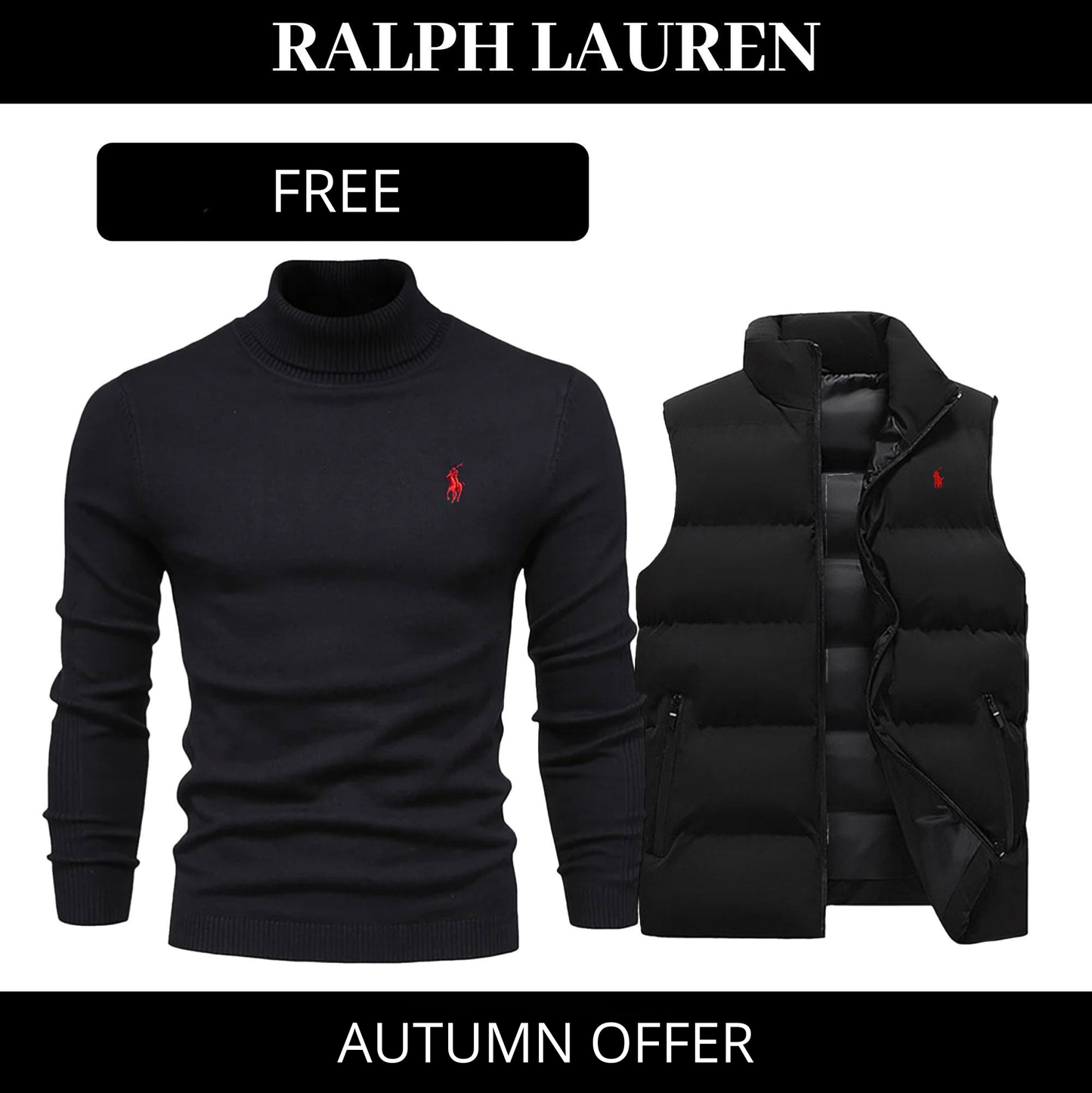R&L Vest + Free Sweater (CLEARANCE)