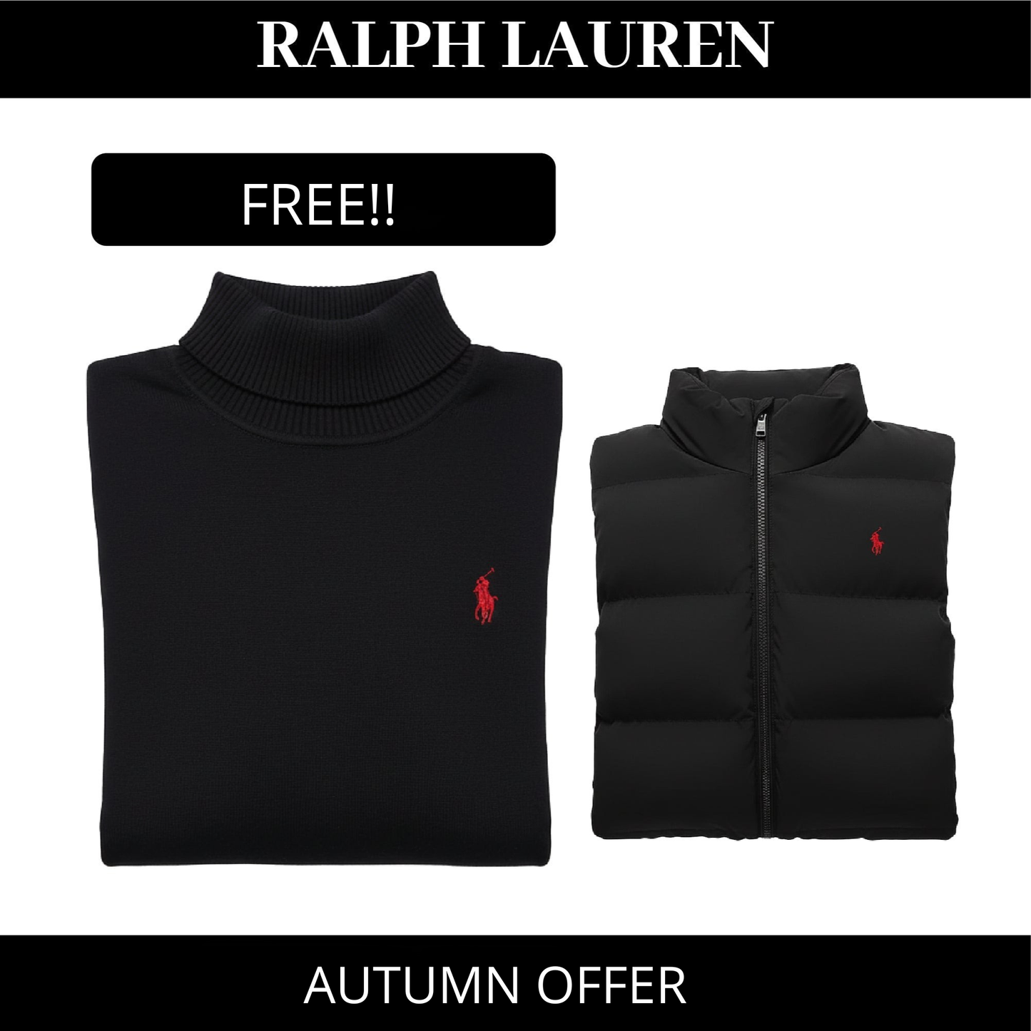 R&L Vest + Free Sweater (CLEARANCE)