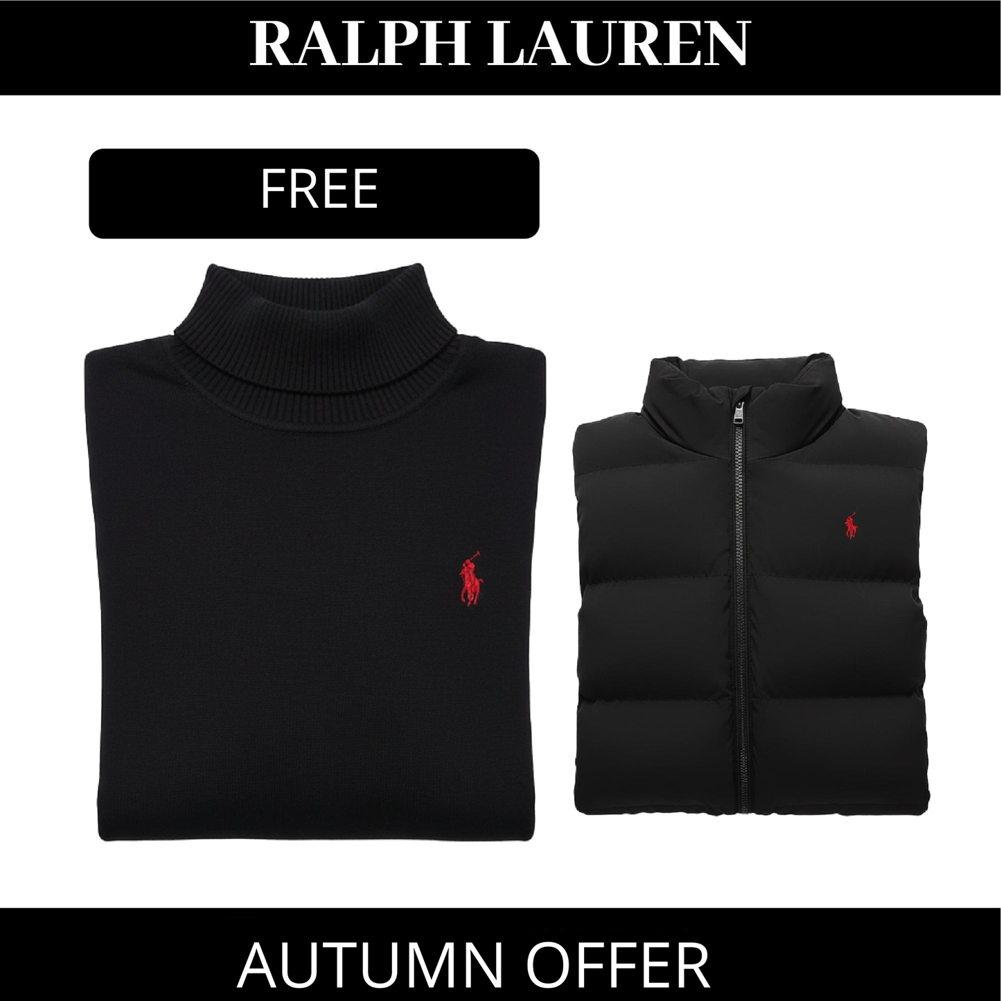 R&L Vest + Free Sweater (CLEARANCE SALE)