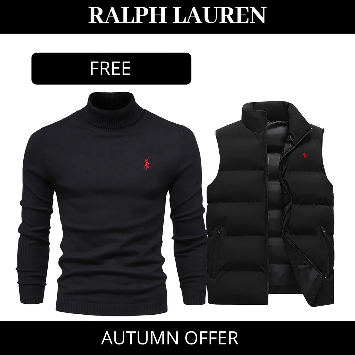 R&L Vest + Free Sweater (CLEARANCE SALE)