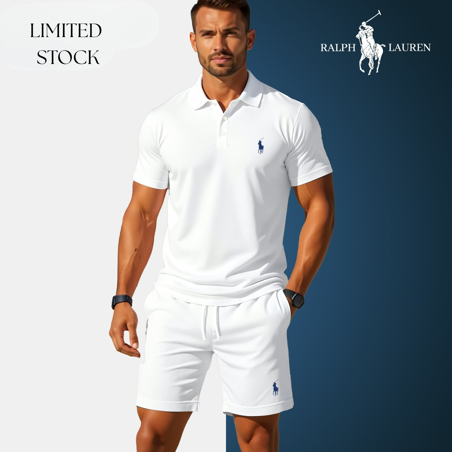 Men's Polo & Shorts Set – R&L® | Limited Edition