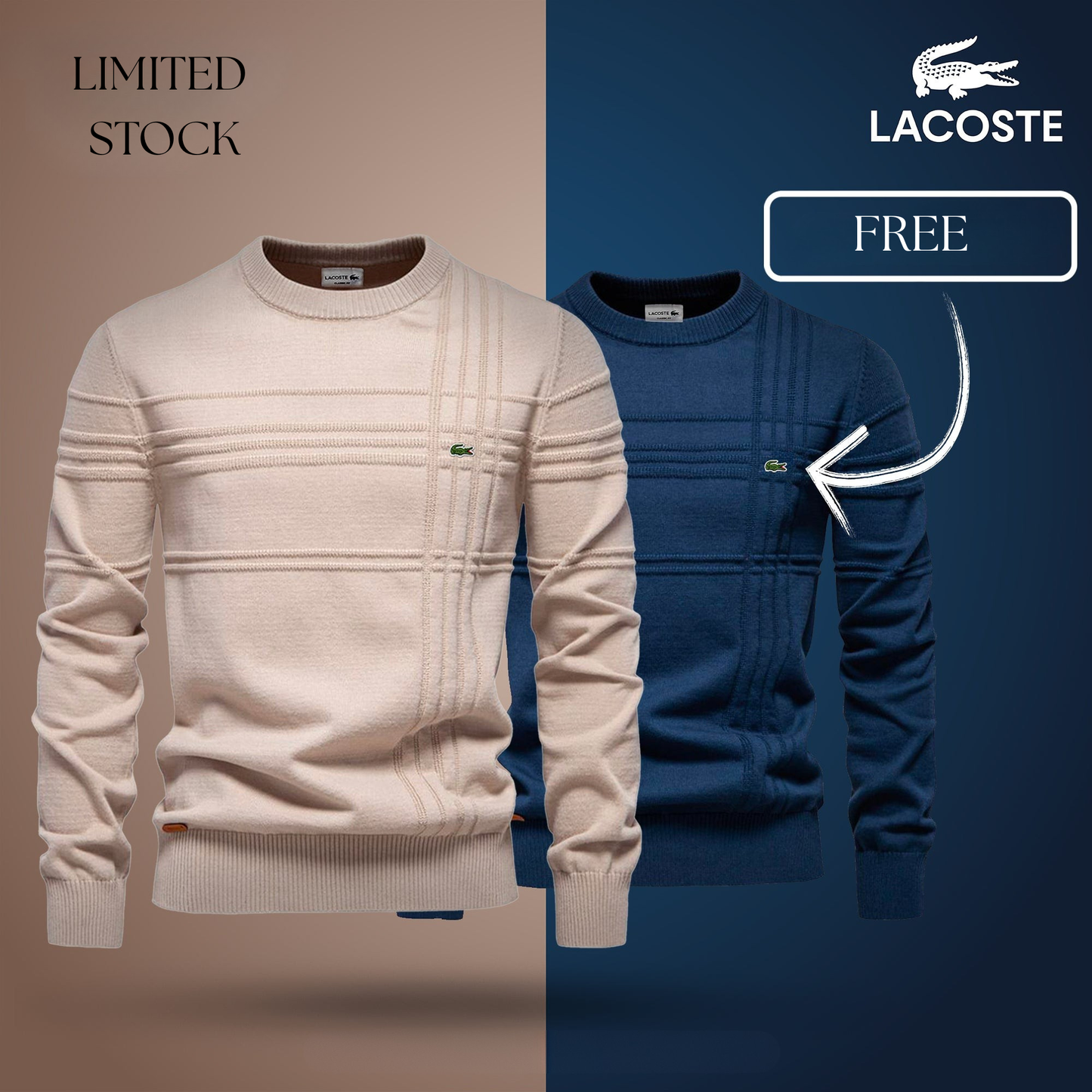 LC™ 1+1 Textured Men's Sweater (CLEARANCE)