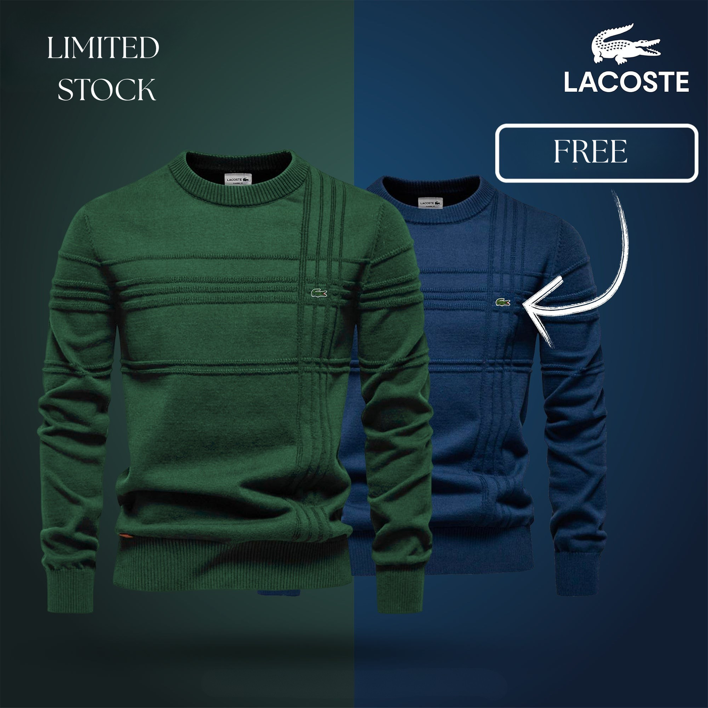 LC™ 1+1 Textured Men's Sweater (CLEARANCE)