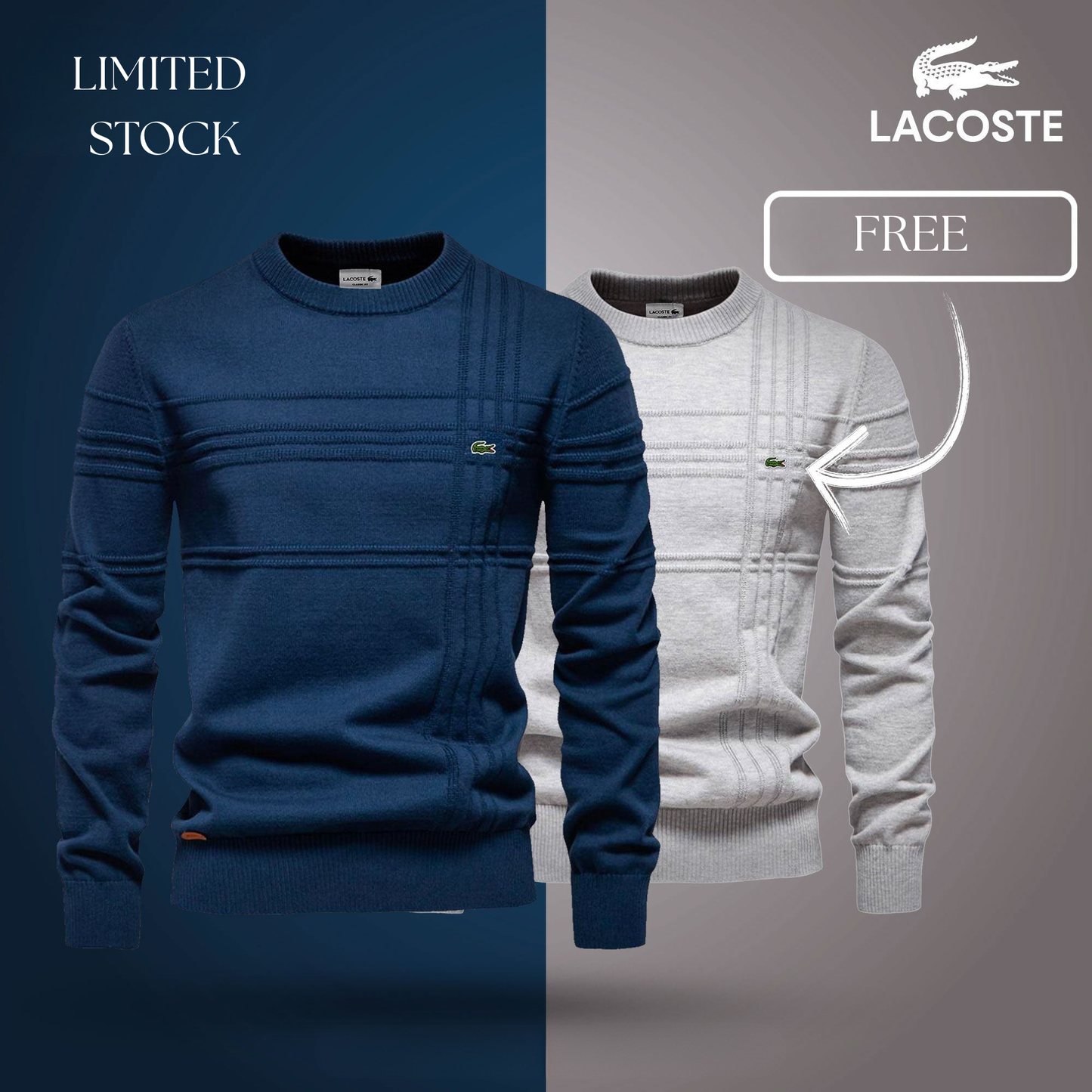 LC™ 1+1 Textured Men's Sweater (CLEARANCE)