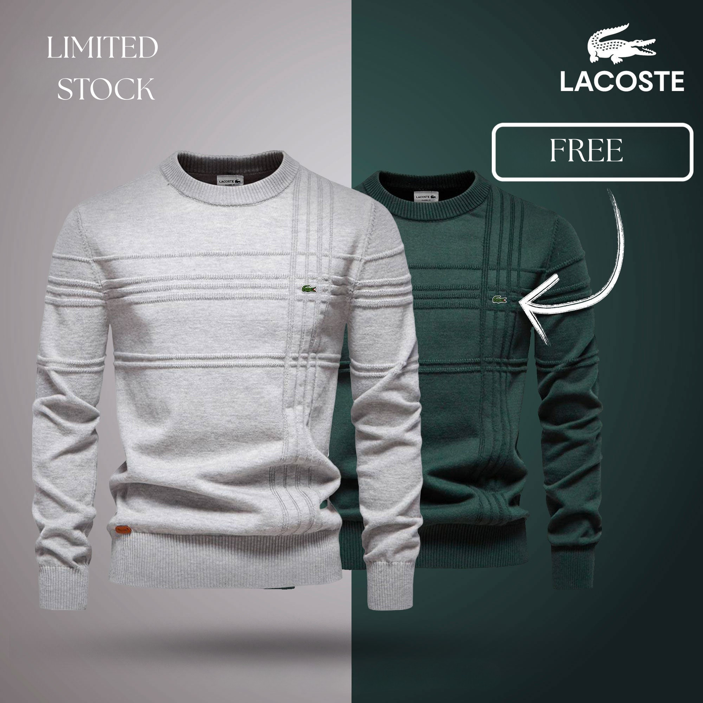LC™ 1+1 Textured Men's Sweater (CLEARANCE)