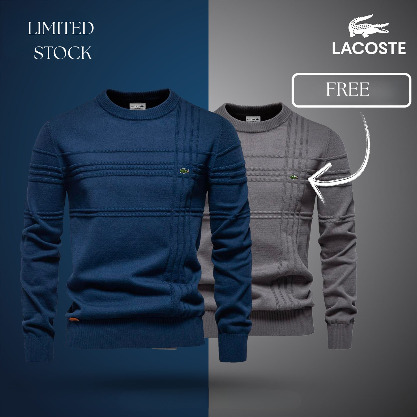 LC™ 1+1 Textured Men's Sweater (CLEARANCE)