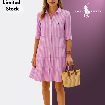 Striped Shirt Dress – R&L