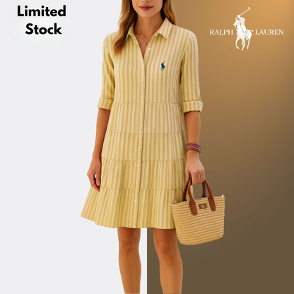 Striped Shirt Dress – R&L
