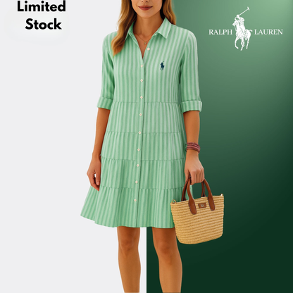 Striped Shirt Dress – R&L