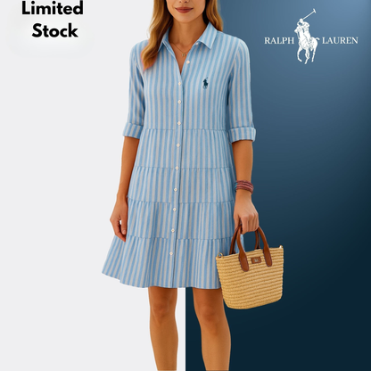 Striped Shirt Dress – R&L