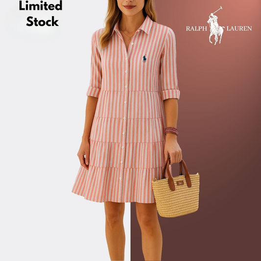 Striped Shirt Dress – R&L