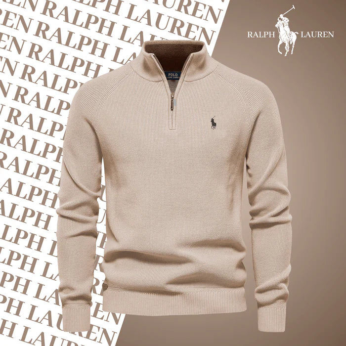 R&L Zip Neck Sweater (CLEARANCE SALE)