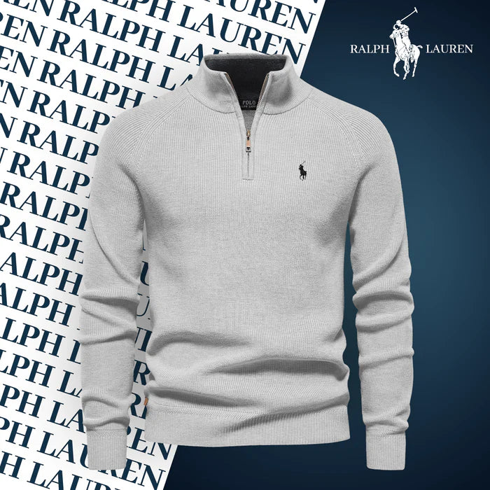 R&L Zip Neck Sweater (CLEARANCE SALE)