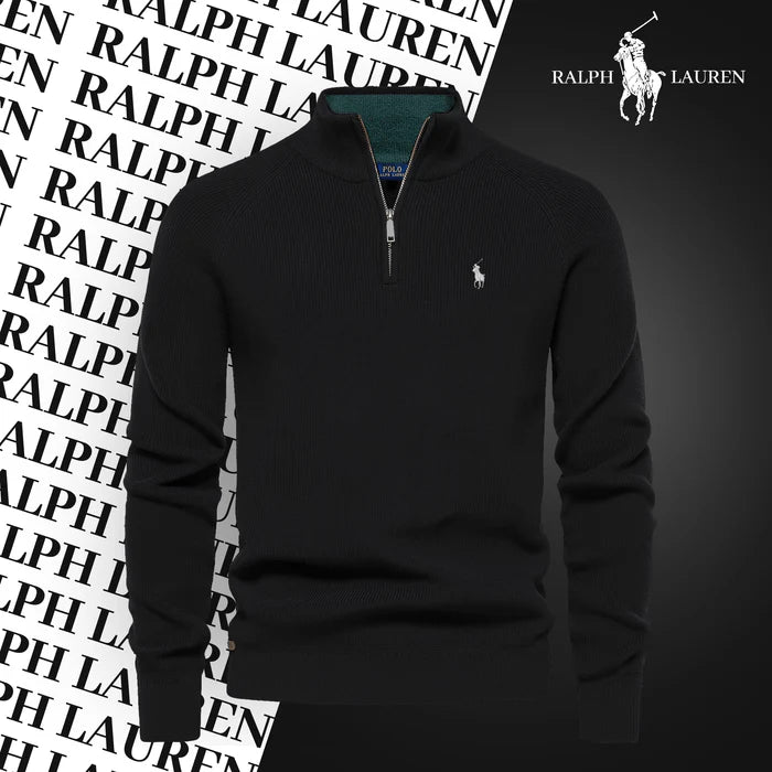 R&L Zip Neck Sweater (CLEARANCE SALE)