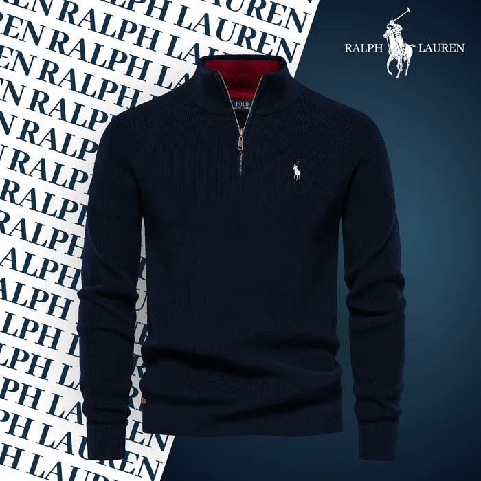 R&L Zip Neck Sweater (CLEARANCE SALE)